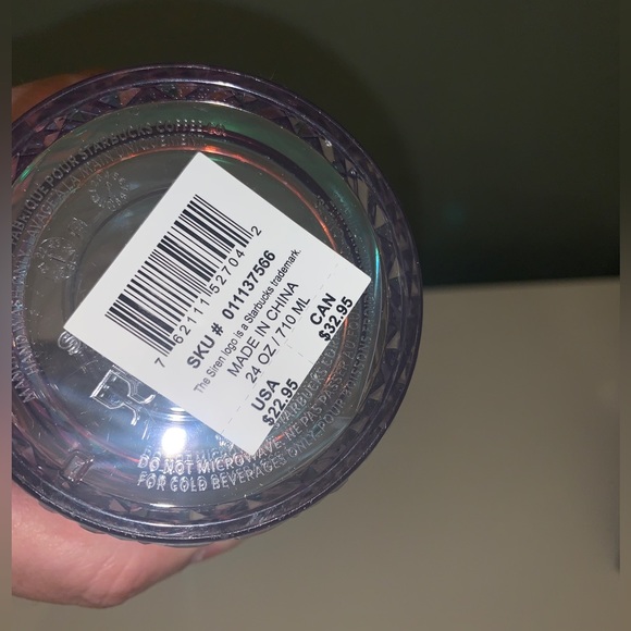 Starbucks Unicorn Jeweled Cold Cup Venti Tumbler NEW NWT - Picture 4 of 5